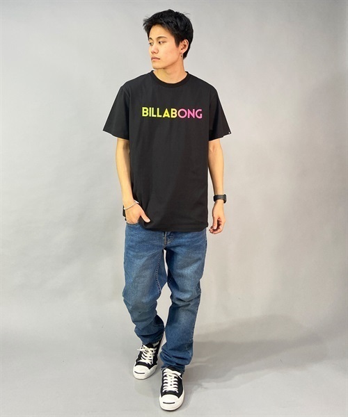 BILLABONG ビラボン UNITY LOGO BD011-200 メンズ 半袖 Tシャツ KX1 B24(NEO-S)