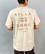 BILLABONG/ビラボン CLEAN LOGO/ブランドロゴ バックプリントTシャツ/半袖Tシャツ BD011-204(BEG-S)