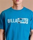 BILLABONG/ビラボン ロゴプリントTシャツ クルーネック半袖Tee/ワンポイント ブランドロゴ BD011-274(WHT-S)