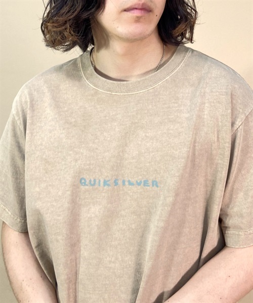 QUIKSILVER クイックシルバー HAVE A NICE DAY ST QST231010 メンズ 半袖 Tシャツ KX1 B14(WHT-M)
