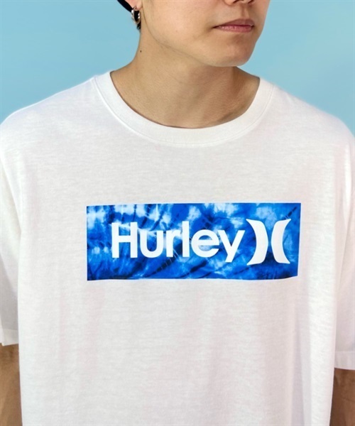 Hurley ハーレー TIE-DYE BOX TEE タイダイ ボックス ティー MSS2310002 メンズ 半袖 Tシャツ KX1 C18(BLK-M)