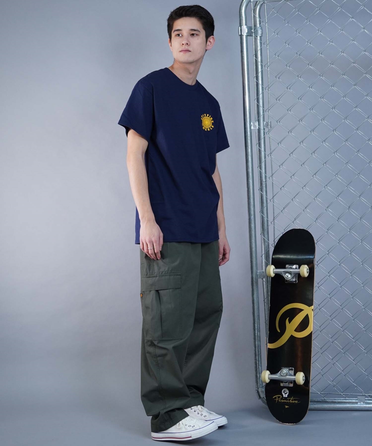 SPITFIRE スピットファイア メンズ 半袖Tシャツ ルーズシルエット