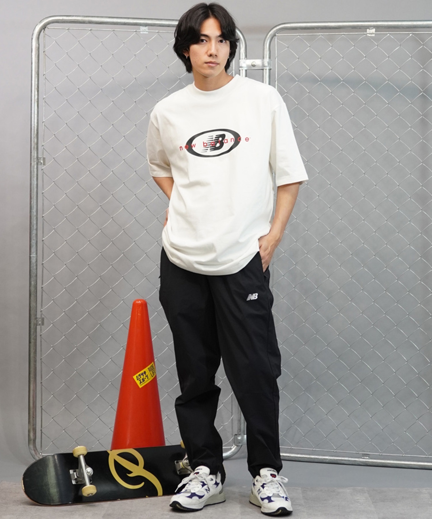 new balance ニューバランス メンズ 半袖 Tシャツ 半袖 オーバーサイズ