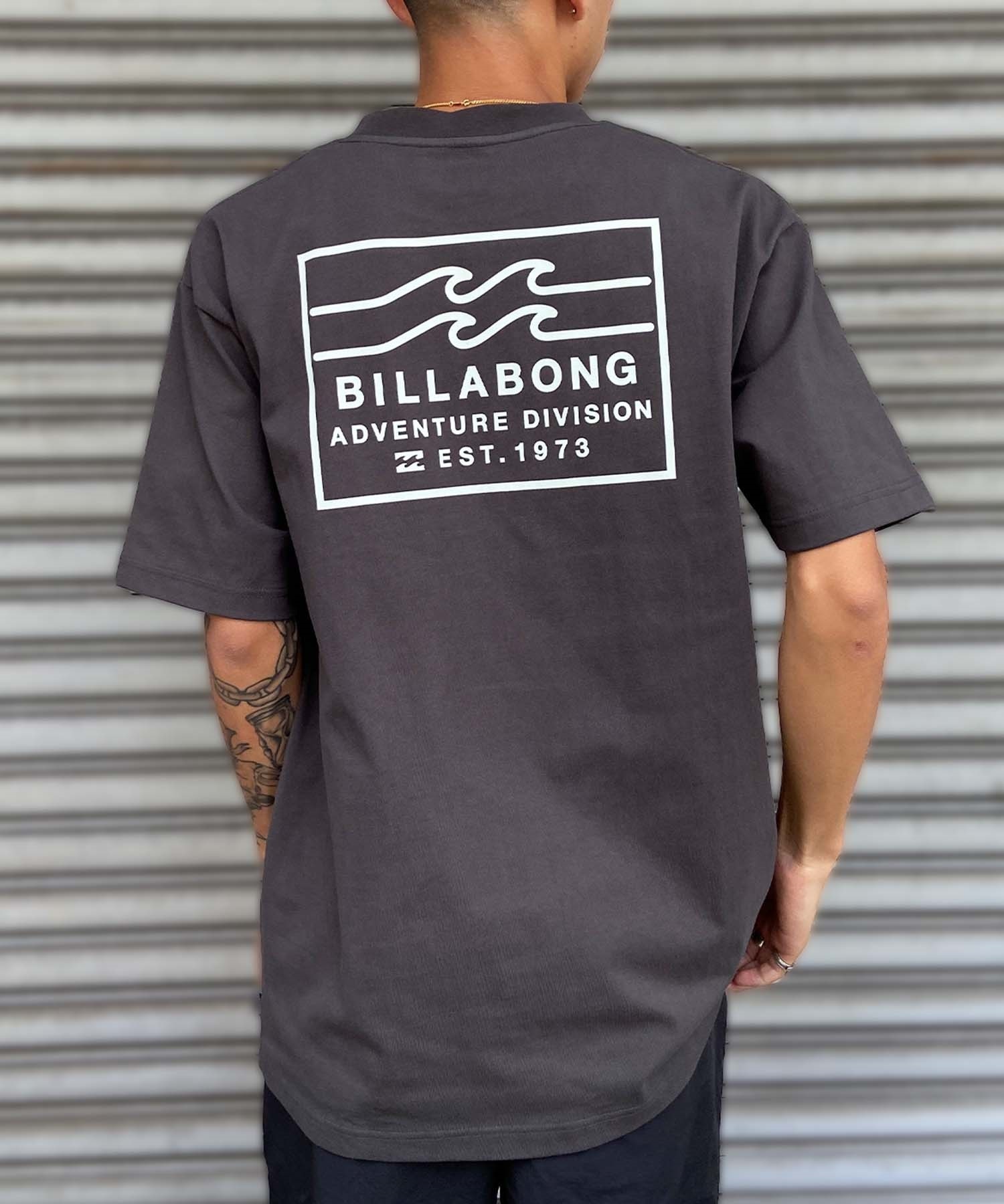 【マトメガイ対象】BILLABONG ビラボン メンズ バックプリントTシャツ ロゴT 半袖 BE011-214(SND-M)