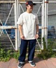 BILLABONG ビラボン メンズ バックプリントTシャツ ロゴT 半袖 BE011-214(CRM-M)