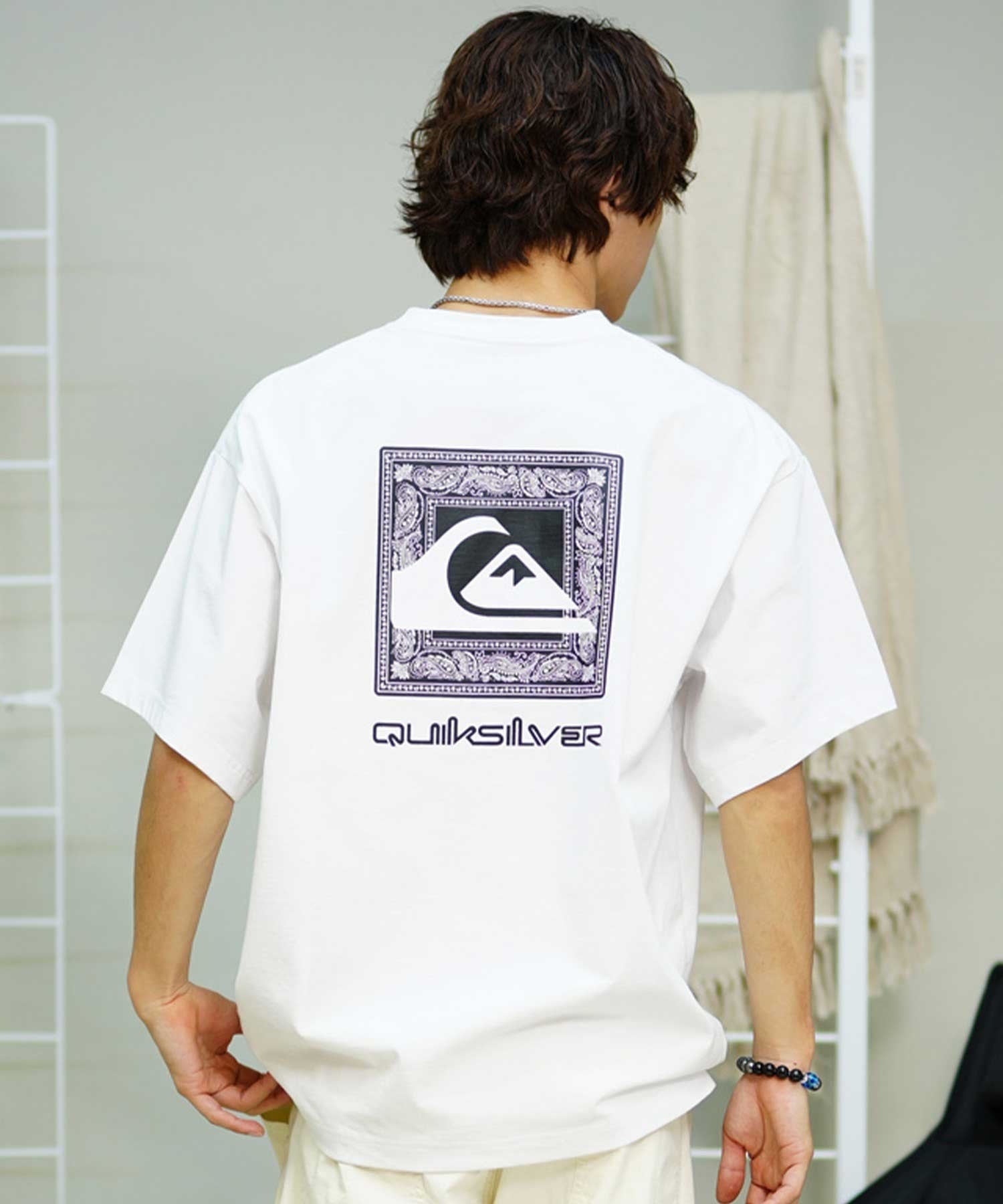 QUIKSILVER クイックシルバー QST241624M メンズ Tシャツ 半袖 ルーズ 