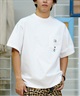 【ムラサキスポーツ限定】 QUIKSILVER クイックシルバー メンズ 半袖 Tシャツ ポケット ポケT ルーズフィット QST241626M(WHT-M)