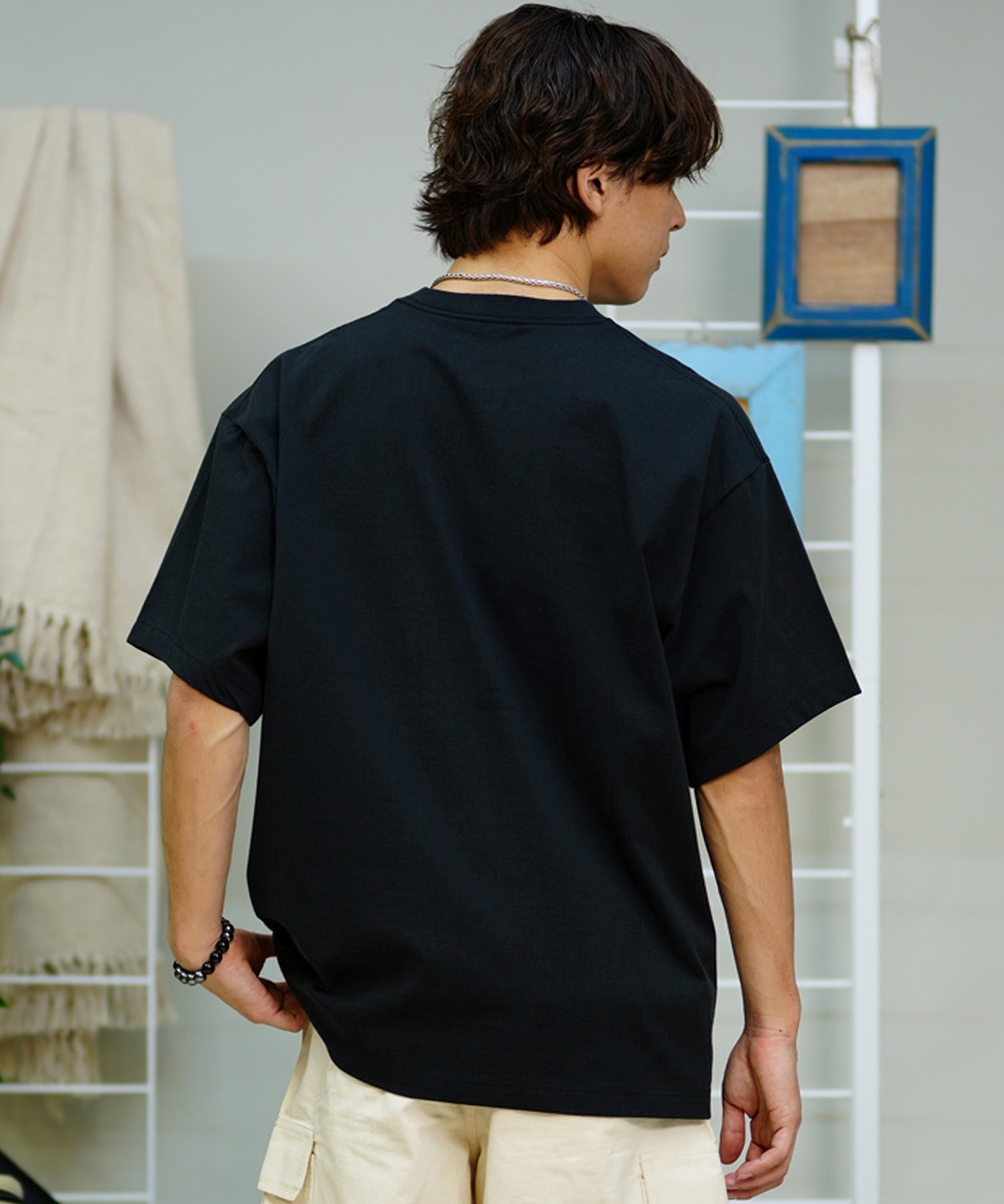 【ムラサキスポーツ限定】 QUIKSILVER クイックシルバー メンズ 半袖 Tシャツ ポケット ポケT ルーズフィット QST241626M(WHT-M)