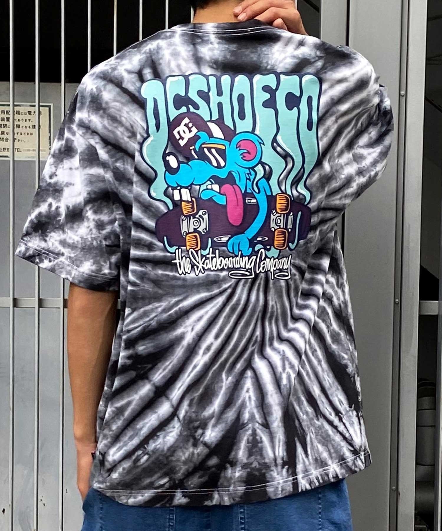 Diesel タイダイ柄 グレー 長袖Tシャツ