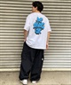 【クーポン対象】DC ディーシー DST242008 メンズ 半袖 Tシャツ ドロップショルダー バック ロゴ(WHT-M)