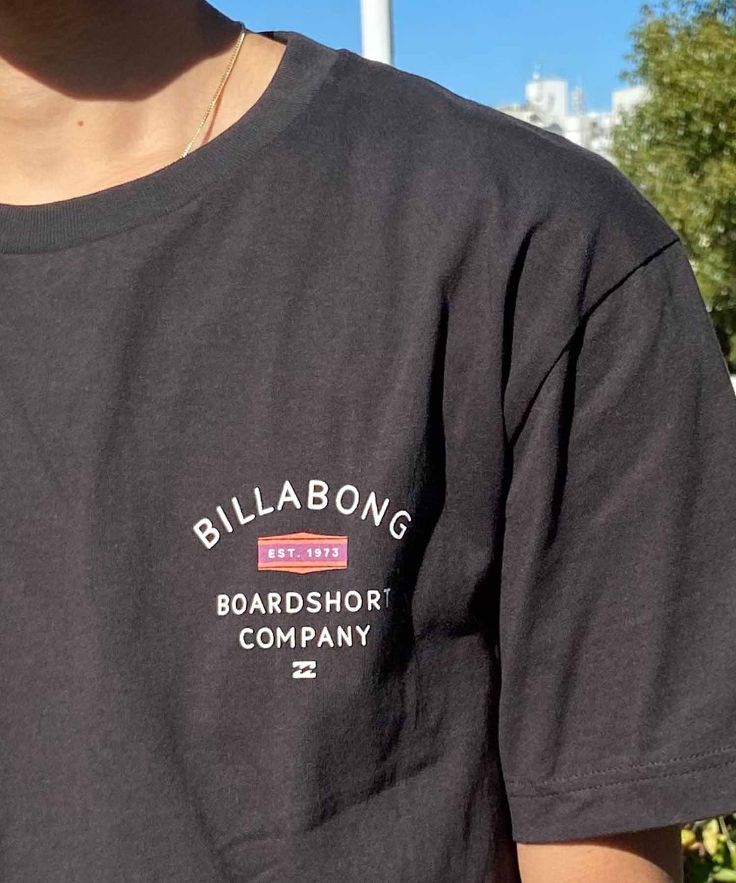 【マトメガイ対象】BILLABONG ビラボン PEAK Tシャツ 半袖 メンズ バックプリント クルーネック BE011-205(SAG-S)