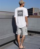【マトメガイ対象】BILLABONG ビラボン ARCH SQUARE Tシャツ 半袖 メンズ バックプリント BE011-209(WHT-M)
