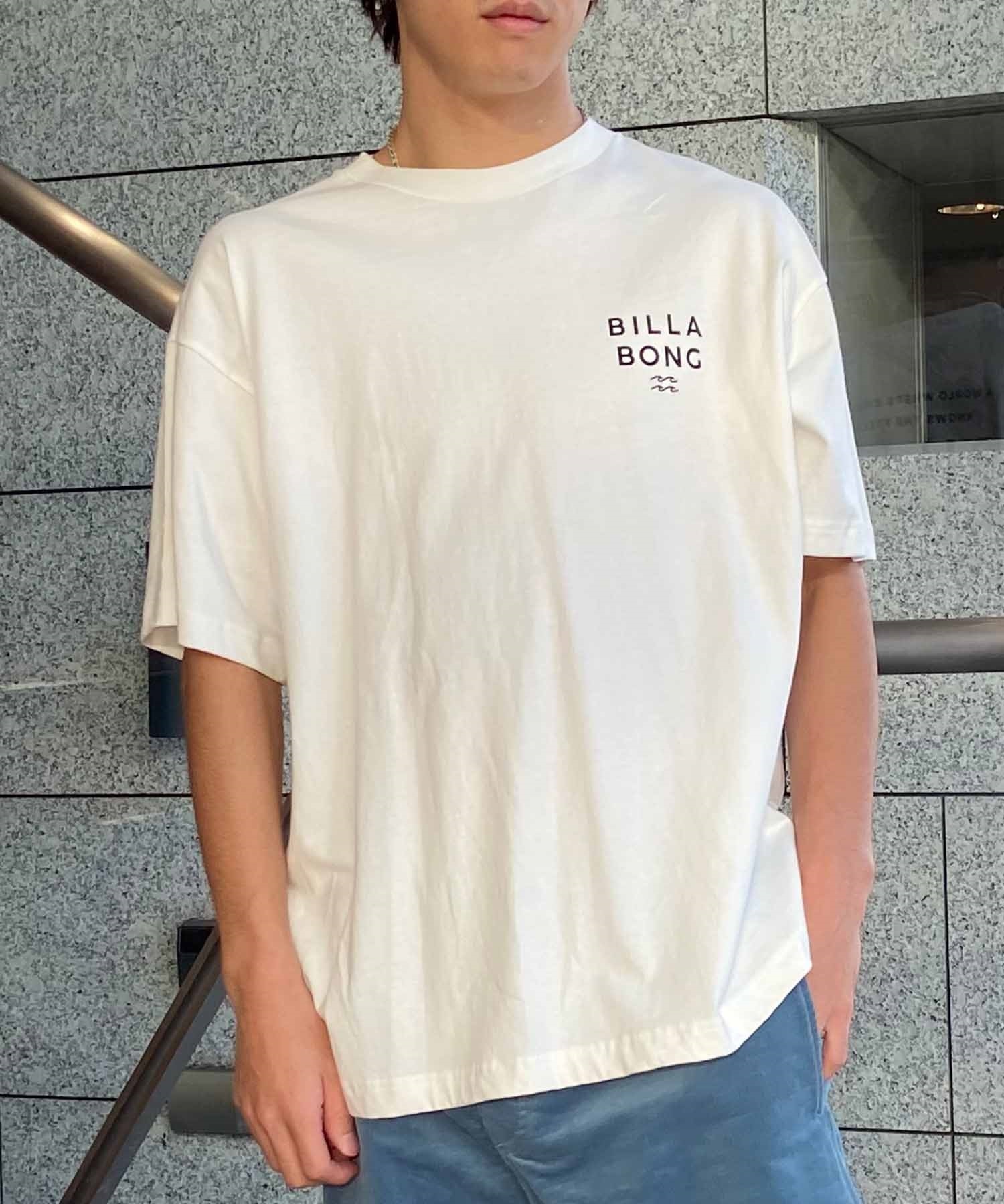【マトメガイ対象】BILLABONG ビラボン DECAF Tシャツ 半袖 メンズ バックプリント BE011-213(OFW-S)