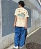 【マトメガイ対象】BILLABONG ビラボン TIDAL RESEARCH メンズ Tシャツ 半袖 バックプリント 速乾 BE011-216(SND-M)