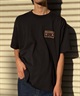 【マトメガイ対象】BILLABONG ビラボン BOUNDARY メンズ Tシャツ 半袖 バックプリント 速乾 UVケア BE011-218(CRM-M)