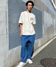 BILLABONG ビラボン SUN UP メンズ Tシャツ 半袖 バックプリント 速乾 UVケア BE011-219(CRM-M)