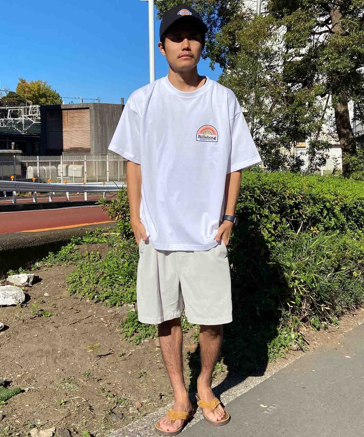 【マトメガイ対象】BILLABONG ビラボン SUN UP メンズ Tシャツ 半袖 バックプリント 速乾 UVケア BE011-219(WA2-M)