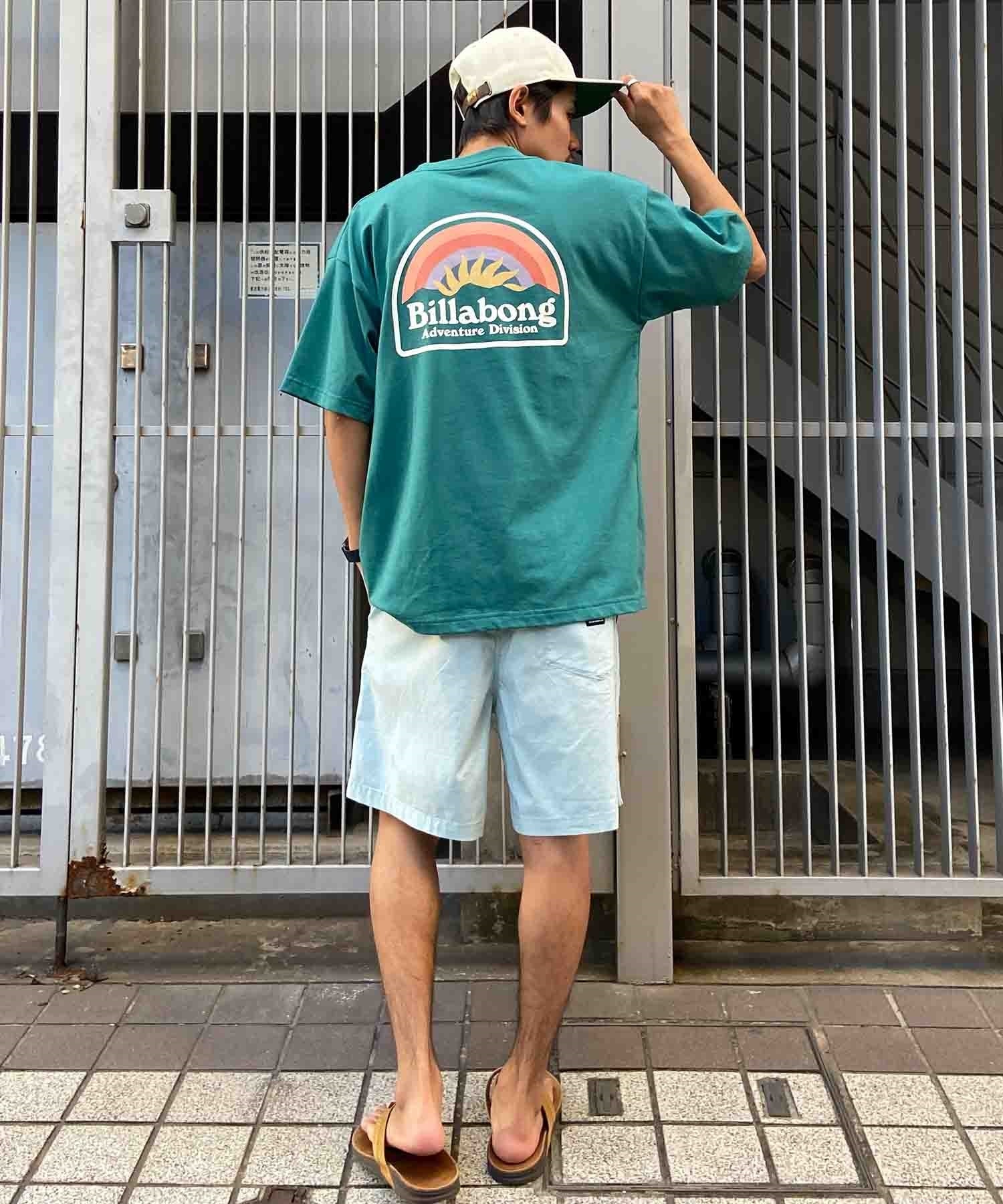 【マトメガイ対象】BILLABONG ビラボン SUN UP メンズ Tシャツ 半袖 バックプリント 速乾 UVケア BE011-219(PAC-M)