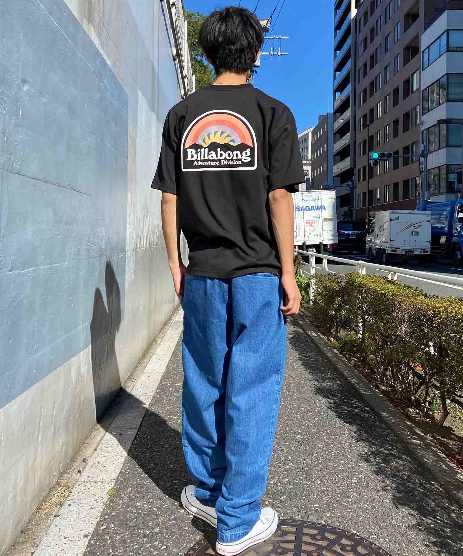 BILLABONG ビラボン SUN UP メンズ Tシャツ 半袖 バックプリント 速乾 UVケア BE011-219(CRM-M)