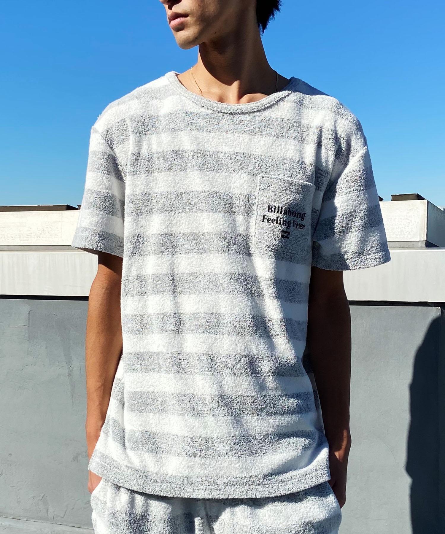 クラシックTシャツ （Charcoal Melange）| Sunspel