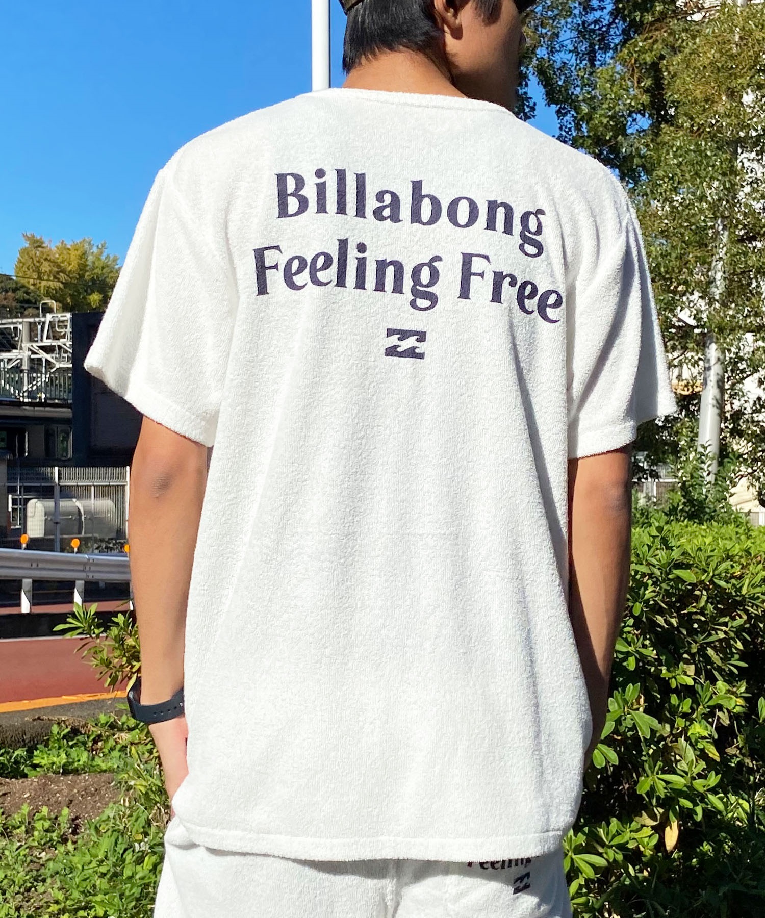 【マトメガイ対象】BILLABONG ビラボン メンズ 半袖 Tシャツ パイル生地 セットアップ対応 BE011-303(OFW-M)