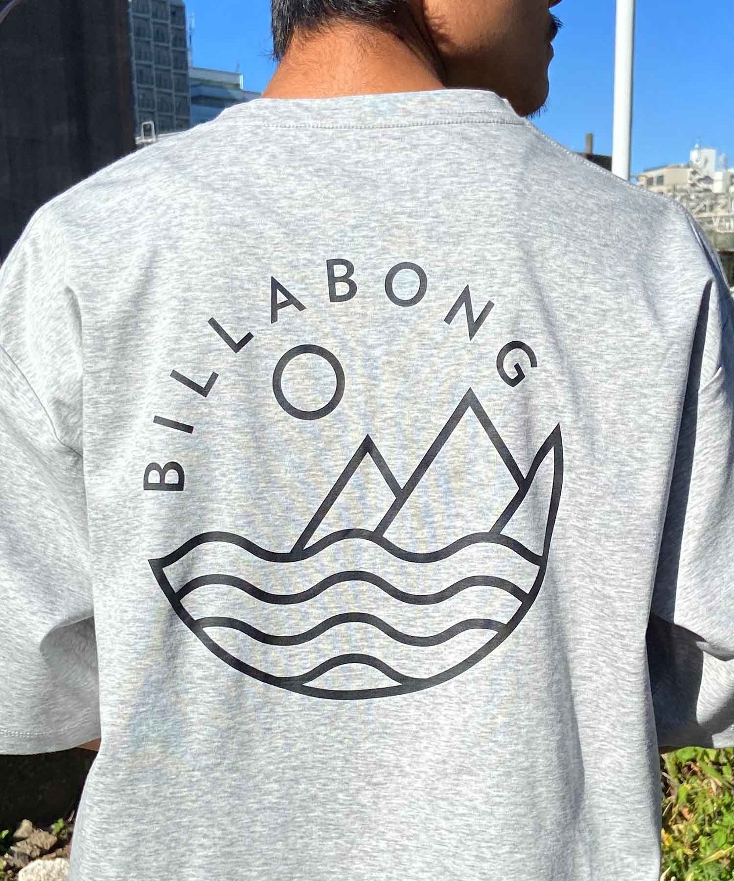 【マトメガイ対象】BILLABONG ビラボン PREMIUM SILKETE SMOOTH POCKET TEE メンズ Tシャツ 半袖 UVケア BE011-304(GRH-M)