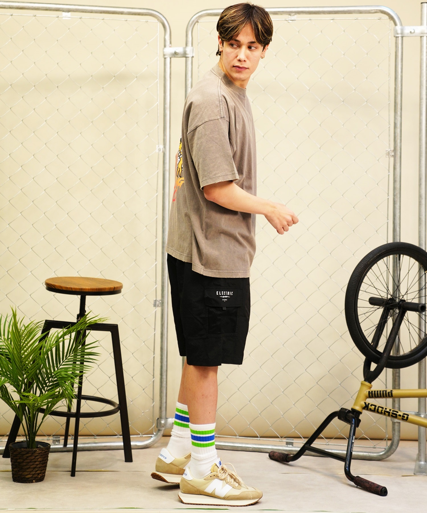 ムラサキスポーツ限定】LURKING CLASS ラーキングクラス メンズ 半袖 T  