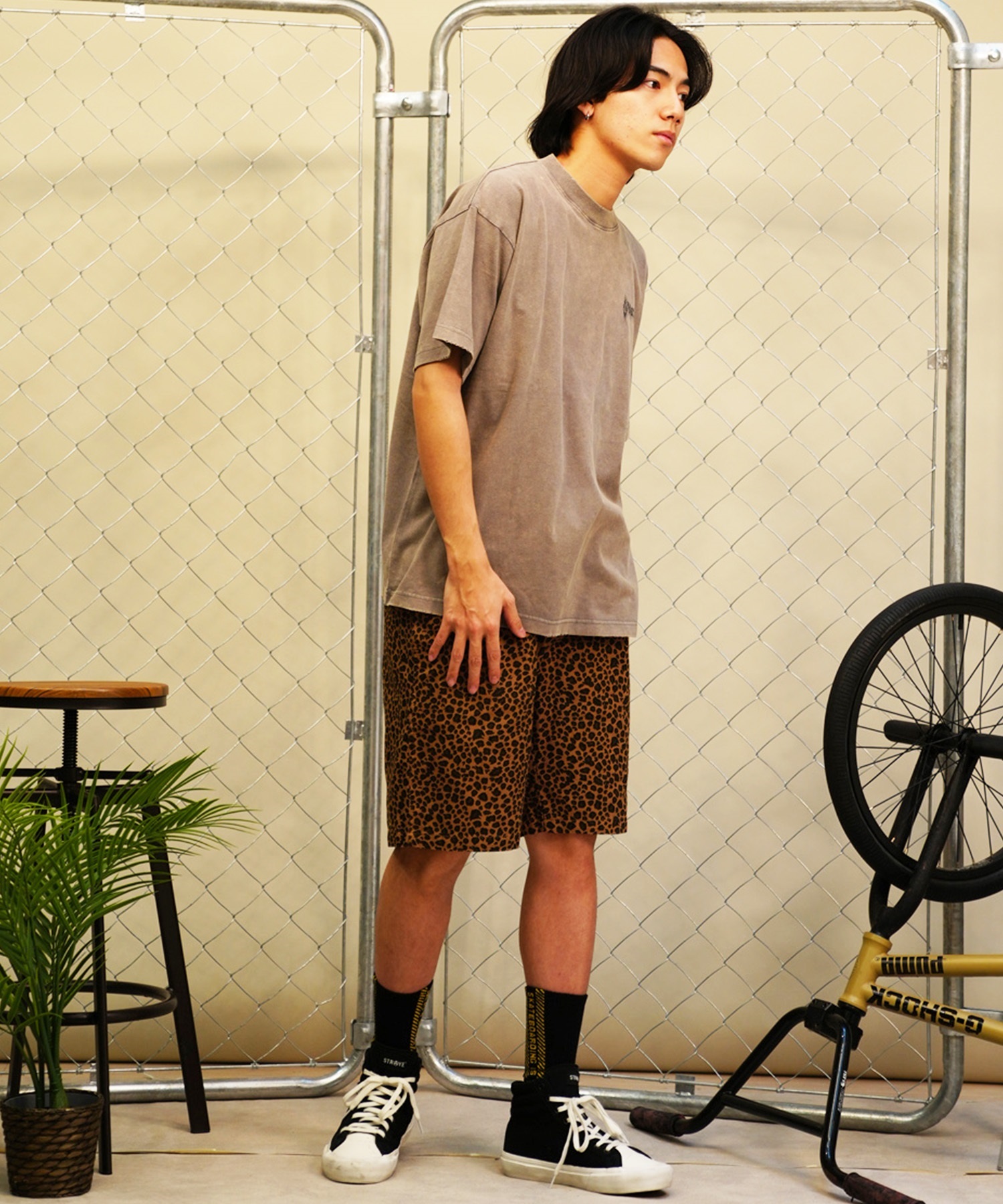 ムラサキスポーツ限定】LURKING CLASS ラーキングクラス メンズ 半袖 T