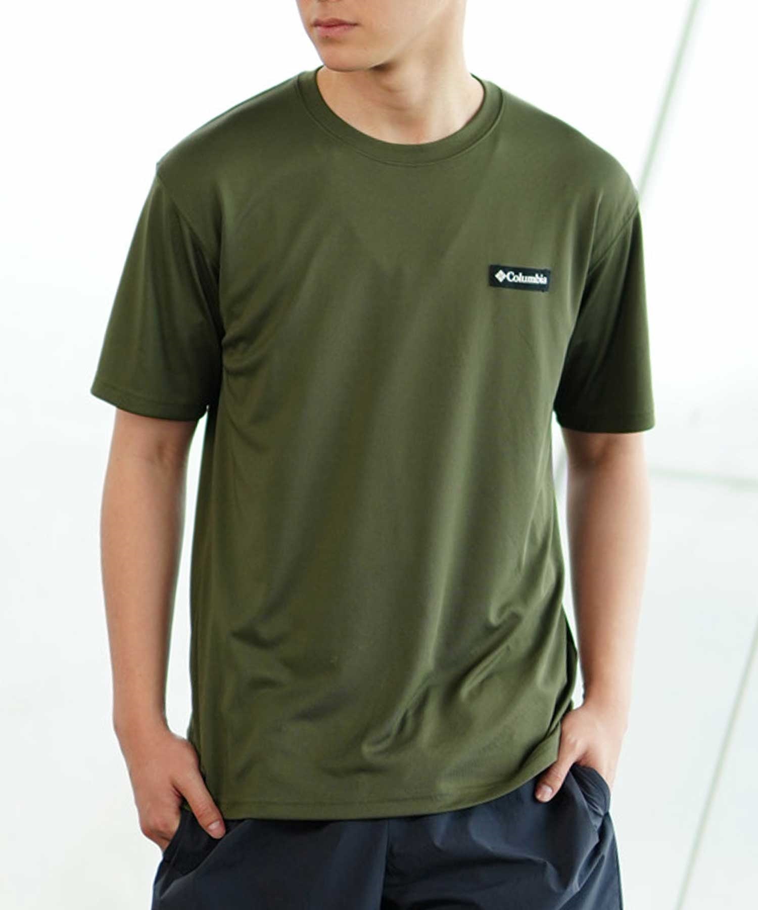 ホットセール columbia コロンビア メンズ 半袖 Tシャツ ユーティリティー 半袖シャツ