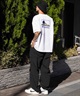 【ムラサキスポーツ限定】columbia コロンビア メンズ オーバーサイズ Tシャツ 半袖 UVケア バックプリント PM0941(101-M)