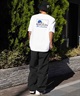 【ムラサキスポーツ限定】columbia コロンビア メンズ オーバーサイズ Tシャツ 半袖 UVケア バックプリント PM0941(101-M)