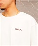RVCA ルーカ THRASHED BOX RVCA TEE メンズ 半袖 Tシャツ バックプリント スクエアロゴ オーバーサイズ BE041-224(WHT-S)