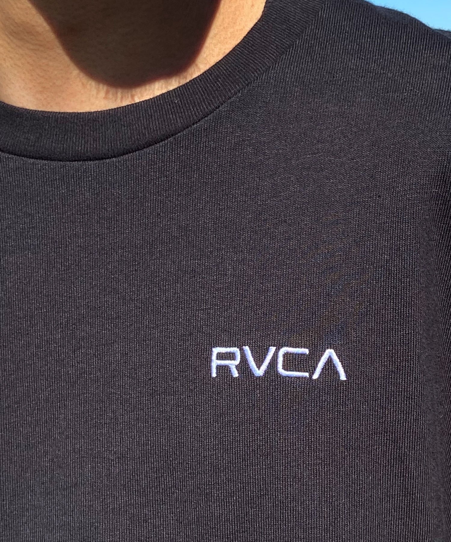 【クーポン対象】RVCA ルーカ THRASHED BOX RVCA TEE メンズ 半袖 Tシャツ バックプリント スクエアロゴ オーバーサイズ BE041-224(GNB0-S)