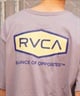 RVCA ルーカ HEX BOX TEE メンズ 半袖 Tシャツ バックプリント ロゴ オーバーサイズ BE041-225(WHT-S)