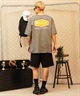 RVCA ルーカ HEX BOX TEE メンズ 半袖 Tシャツ バックプリント ロゴ オーバーサイズ BE041-225(PTK-S)
