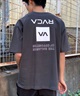 【クーポン対象】RVCA ルーカ UP STATE TEE メンズ 半袖 Tシャツ オーバーサイズ ボックスロゴ バックプリントT BE041-234(PTK-S)