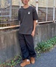 【クーポン対象】RVCA ルーカ UP STATE TEE メンズ 半袖 Tシャツ オーバーサイズ ボックスロゴ バックプリントT BE041-234(PTK-S)