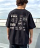RVCA ルーカ メンズ 半袖 Tシャツ バックプリント ロゴ オーバーサイズ BE041-238(ANW-S)
