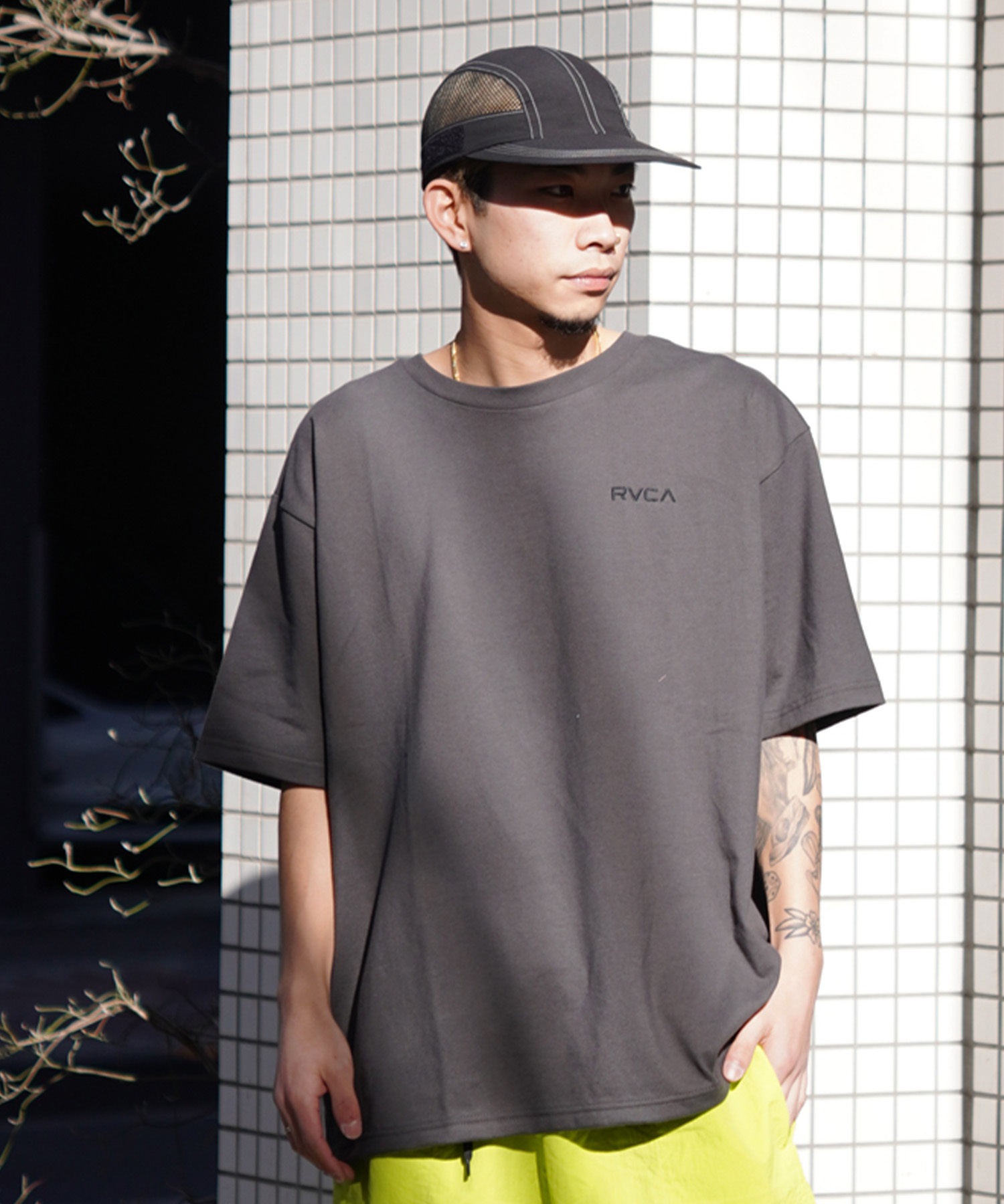 RVCA ルーカ BANDANA BOX ST メンズ 半袖 Tシャツ バック RVCA ルーカ BANDANA BOX ST メンズ 半袖 Tシャツ バック
