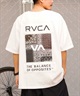 RVCA ルーカ BANDANA BOX ST メンズ 半袖 Tシャツ バックプリント バンダナ柄 ペイズリー柄 BE041-P21(KHA-S)