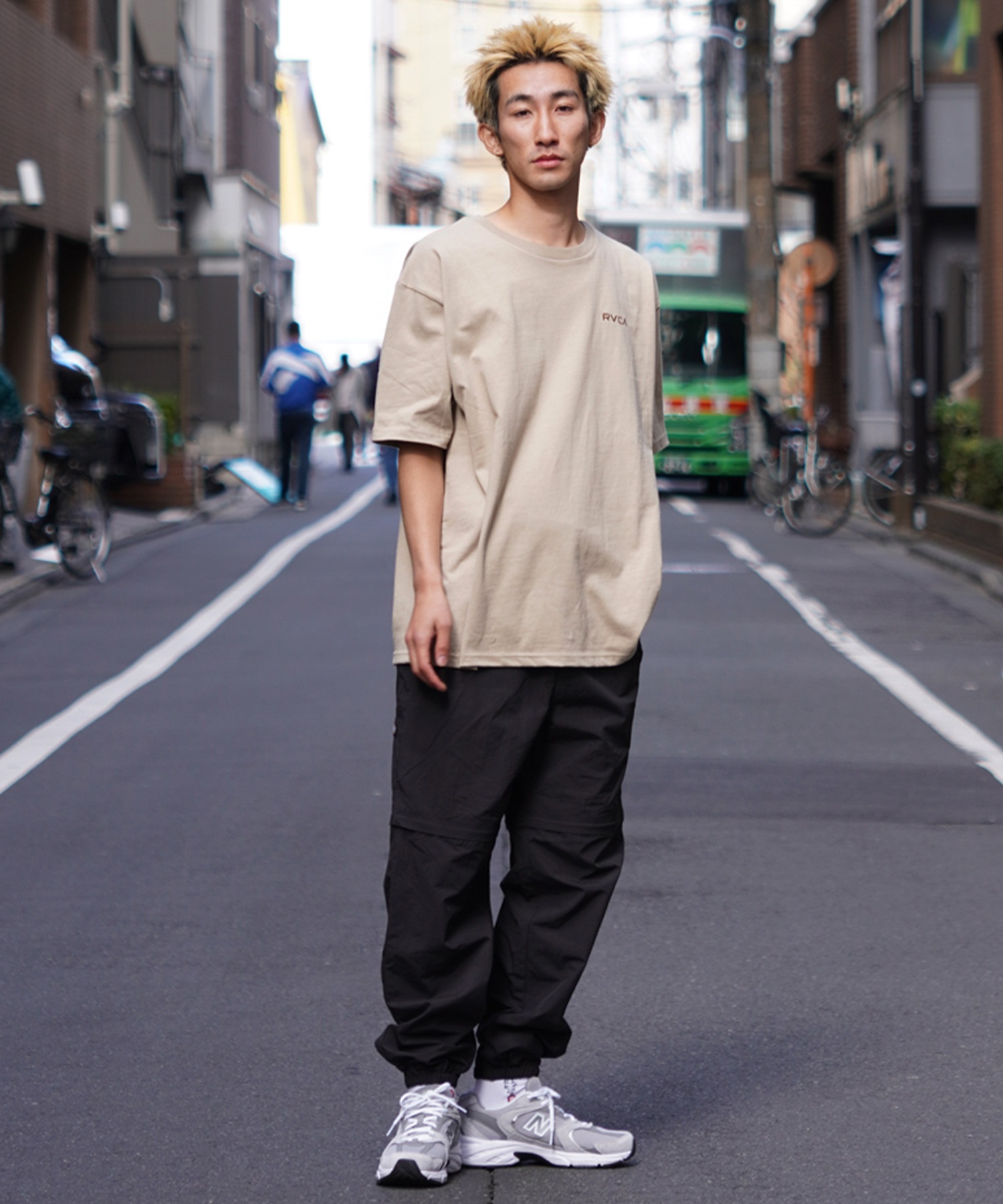 RVCA ルーカ BANDANA BOX ST メンズ 半袖 Tシャツ バック