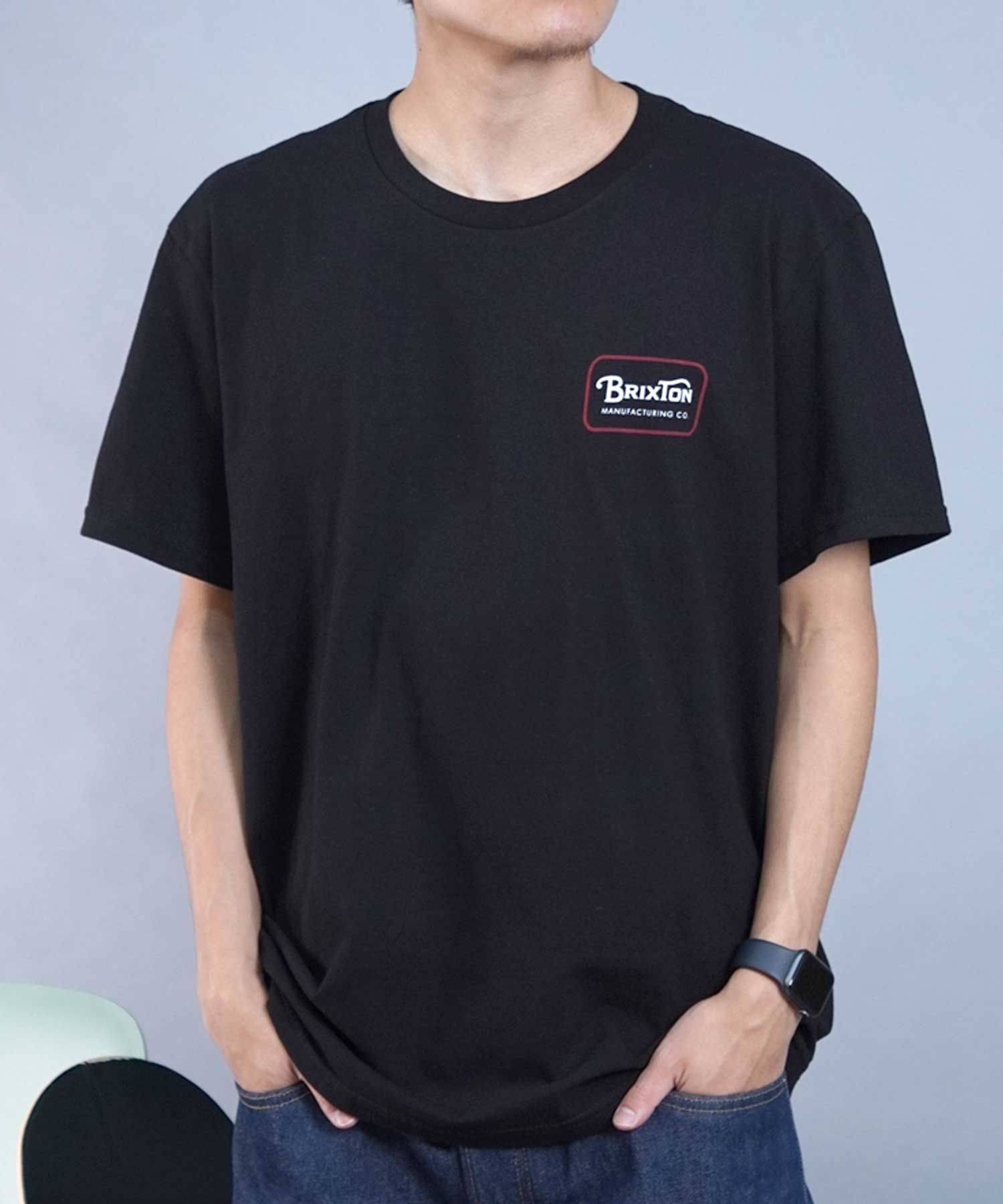 BRIXTON ブリクストン メンズ 半袖 Tシャツ バックプリント ブランド 
