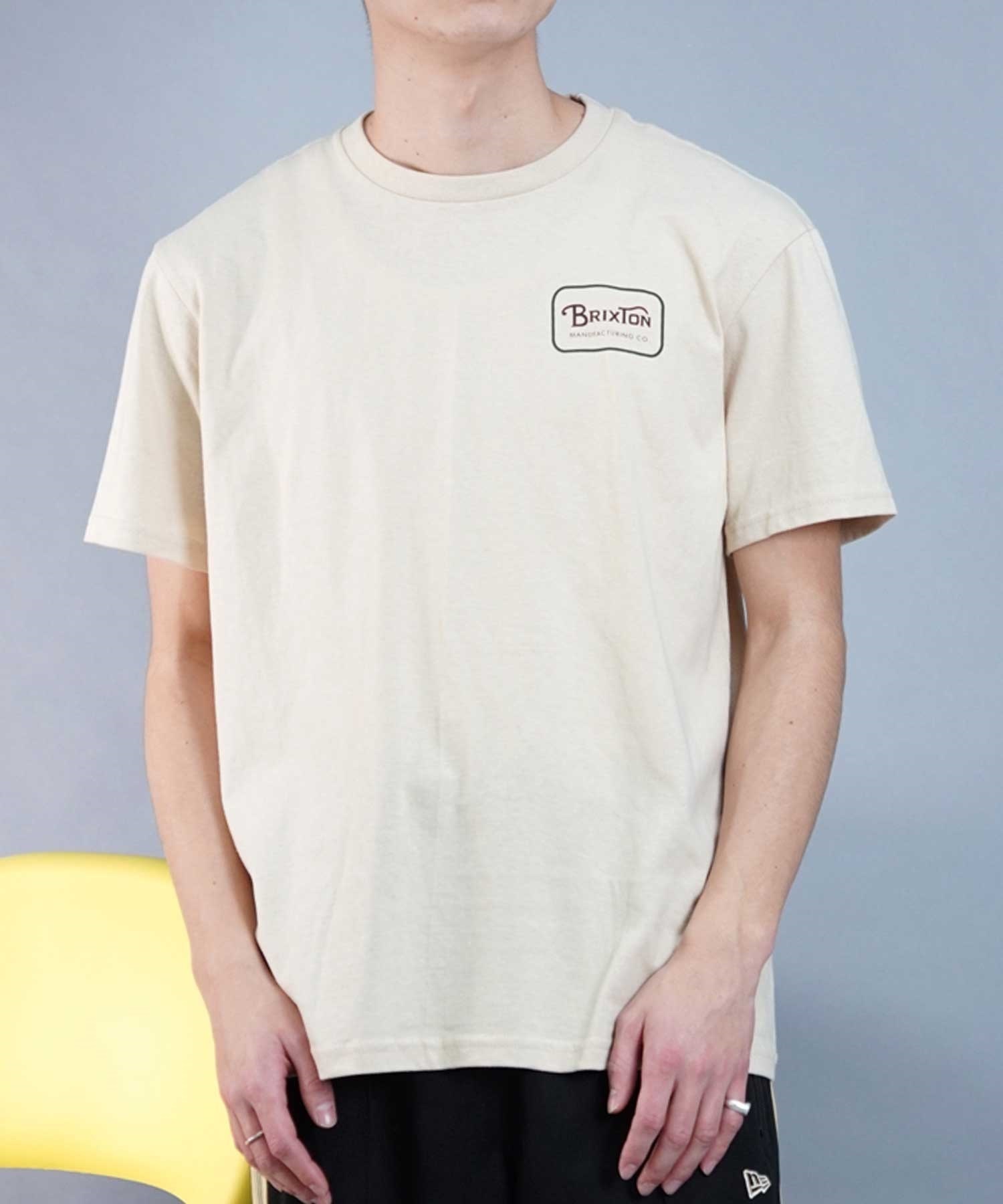 BRIXTON ブリクストン メンズ 半袖 Tシャツ バックプリント ブランド
