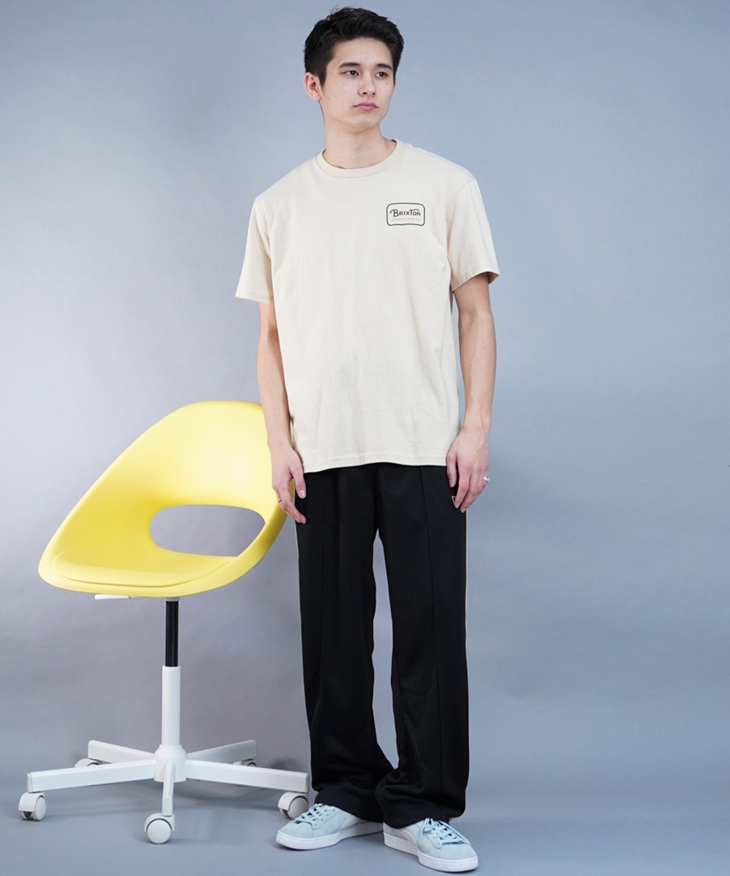 BRIXTON ブリクストン メンズ 半袖 Tシャツ バックプリント ブランド