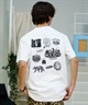 【ムラサキスポーツ限定】KEEN キーン メンズ Tシャツ 半袖 バックプリント ロゴ ボックスシルエット 1029897 1029898(WHITE-S)