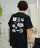 【マトメガイ対象】【ムラサキスポーツ限定】KEEN キーン メンズ Tシャツ 半袖 バックプリント ロゴ ボックスシルエット 1029897 1029898(BLACK-S)
