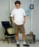 【ムラサキスポーツ限定】KEEN キーン メンズ Tシャツ 半袖 バックプリント ロゴ ボックスシルエット 1029897 1029898(BLACK-S)