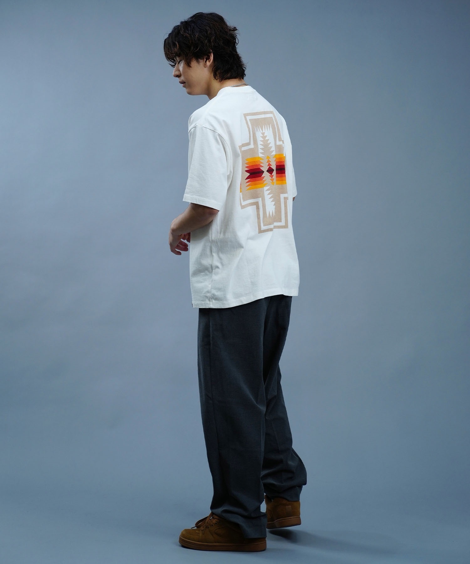 PENDLETON ペンドルトン メンズ 半袖 Tシャツ バックプリント DESI