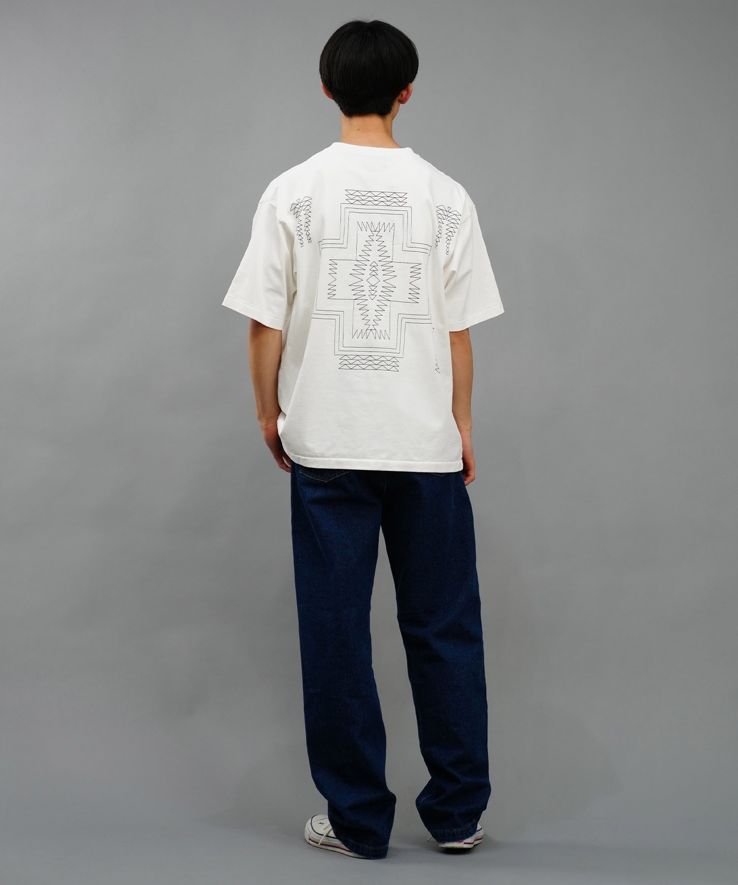 PENDLETON ペンドルトン メンズ 半袖 Tシャツ DESI 4275-6007(09WH-M)