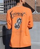 ELEMENT エレメント メンズ 半袖 Tシャツ オーバーサイズ ダイスロゴ バックプリント サイコロモチーフ ヴィンテージ風 かすれプリント BE021-252(GRN-M)